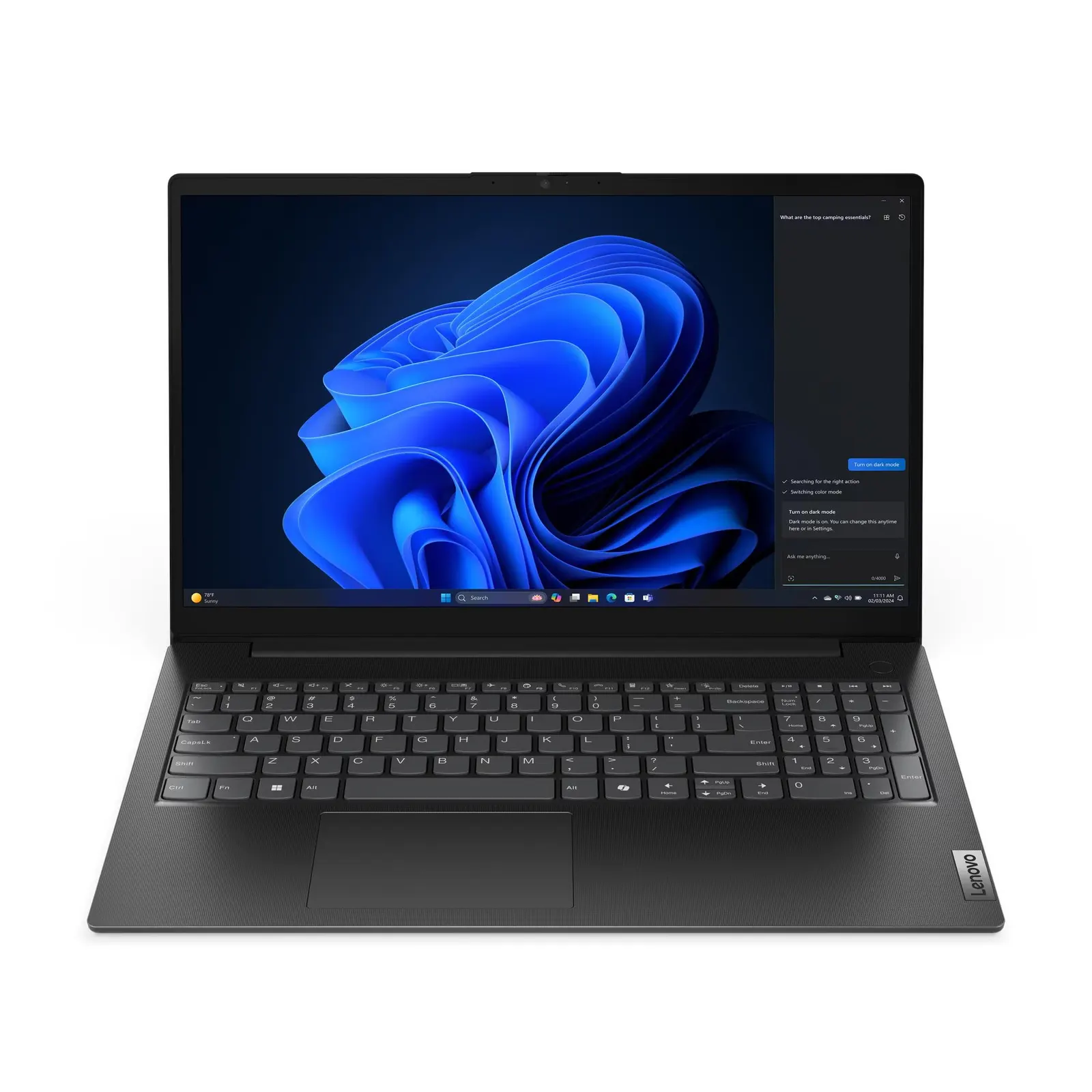 Lenovo V15 G5, 15.6" i5-13420H 16GB 512SSD,RJ-45, Black.