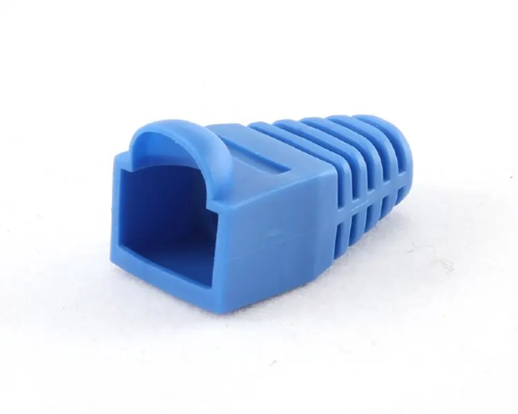 დამცავი Gembird BT5BL/100 Strain relief (boot cap) per polybag blue — 100 ცალი