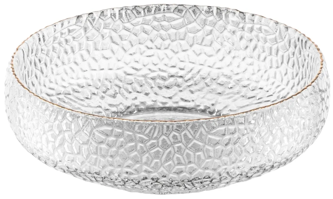 Bowl ARDESTO Dew, 15.4cm, glass, transparent