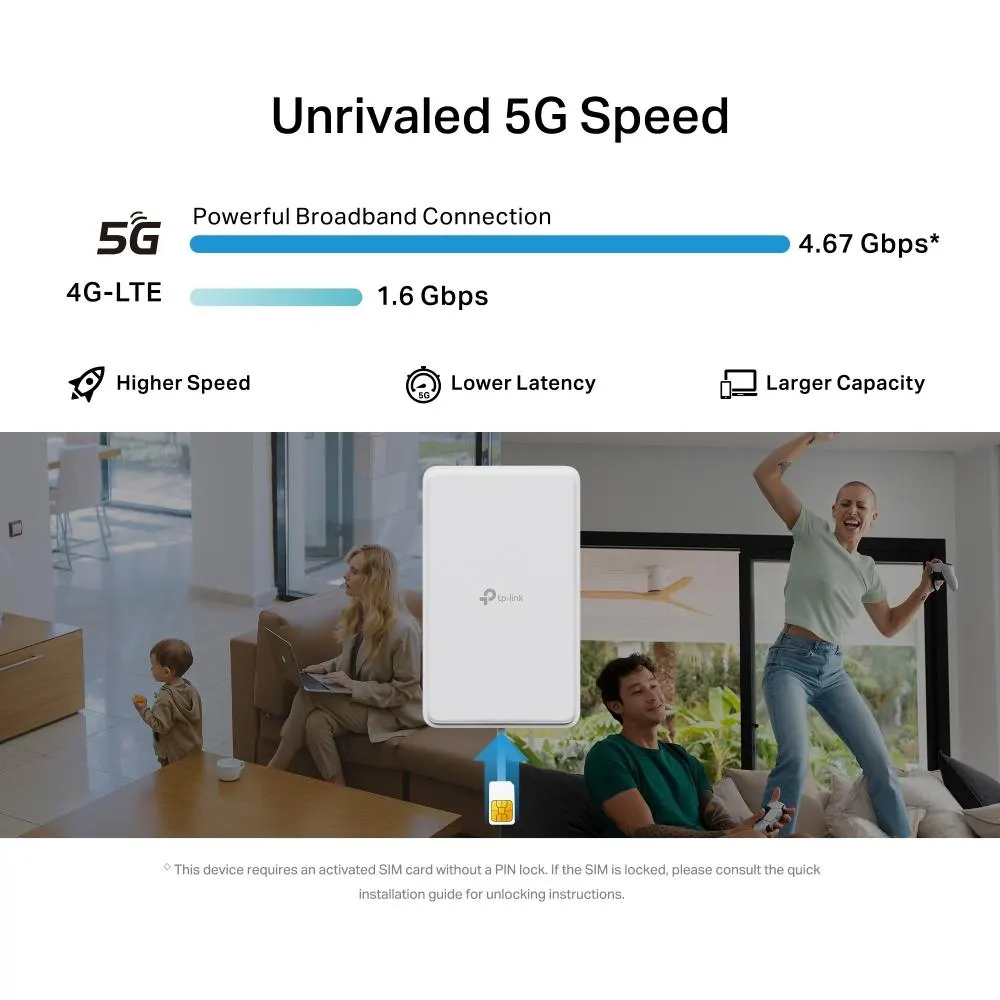 LTE როუტერი TP-Link, NE200-Outdoor, 5G Outdoor Router
