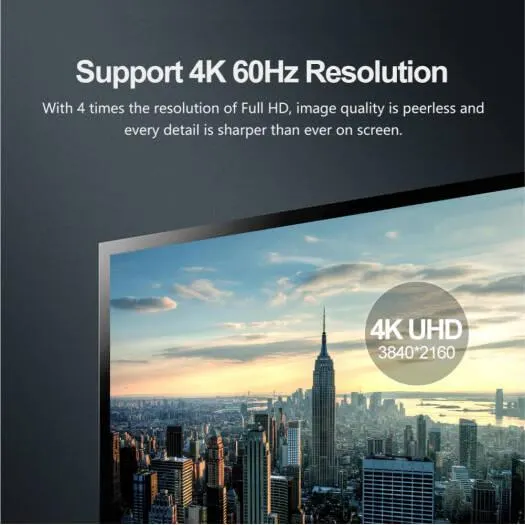 Y-C609BK, UNITEK, Cable, DisplayPort 1.2 Cable 4K 60Hz 3M, .