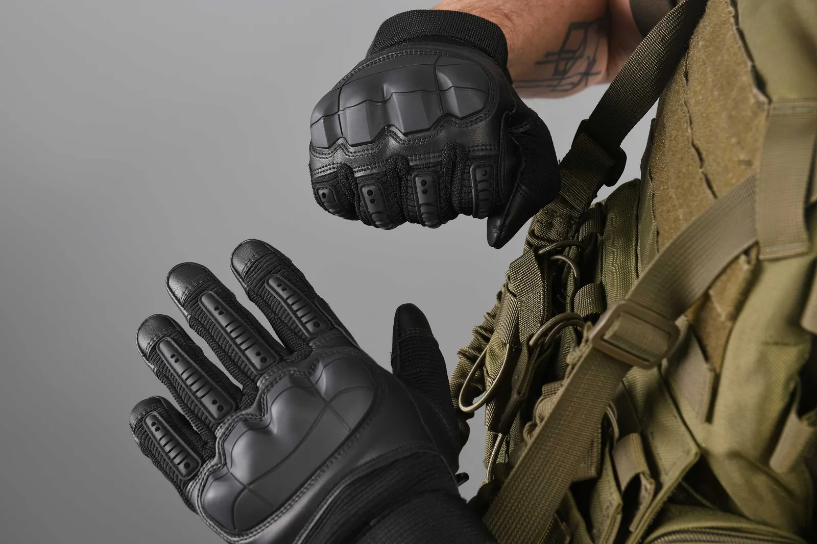 2E gloves, Sensor Touch S, Black