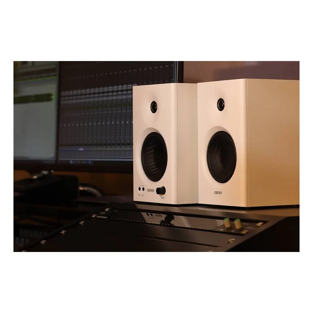 დინამიკი Edifier MR4, 42W, TRS, RCA, AUX, Speaker, White