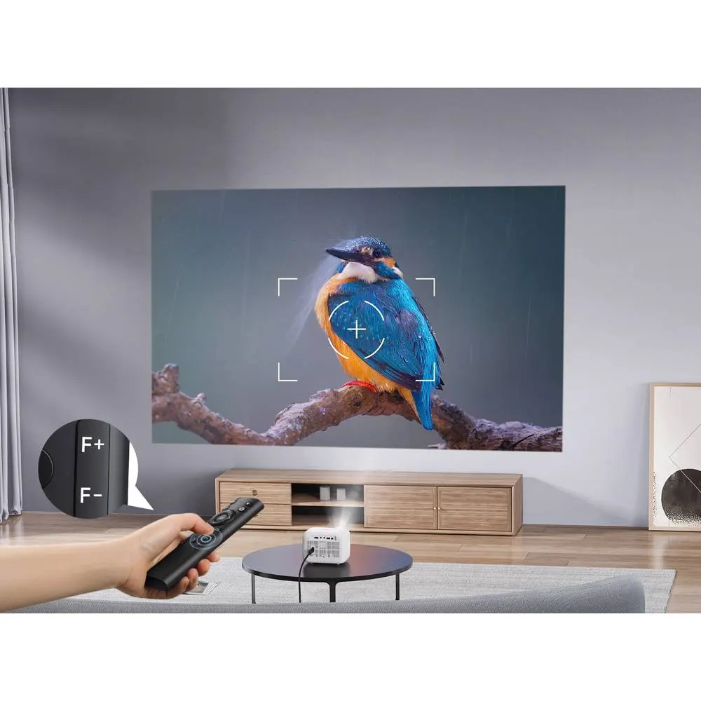 Yaber L1 Home Cinema, LCD Projector, 1280x720, 400lm, White