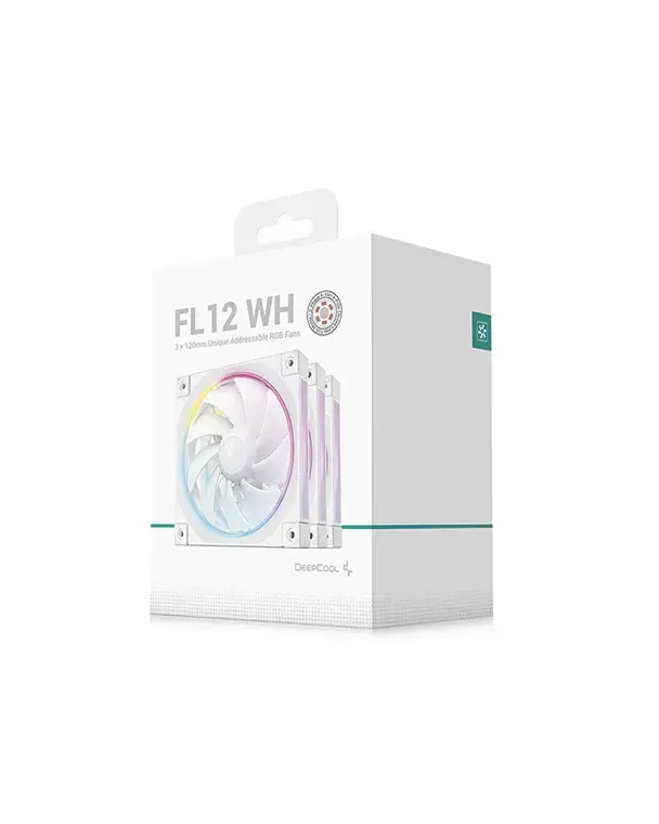 ქულერი Deepcool, FL12R SE WH 3IN1, White