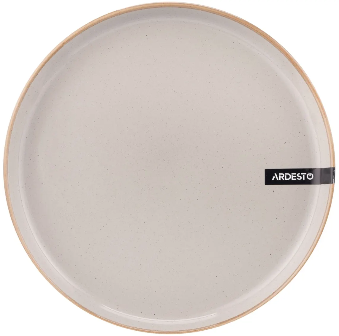 თეფში Ardesto Dinner plate Apulia, 26.6cm, ceramic, gray