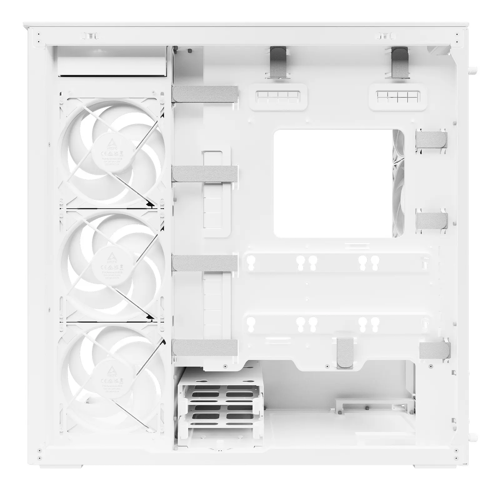 ქეისი Arctic Xtender E-ATX Full Tower White