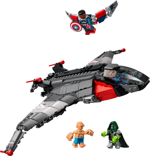 კონსტრუქტორი LEGO Avengers: Doomsday Quinjet 76347