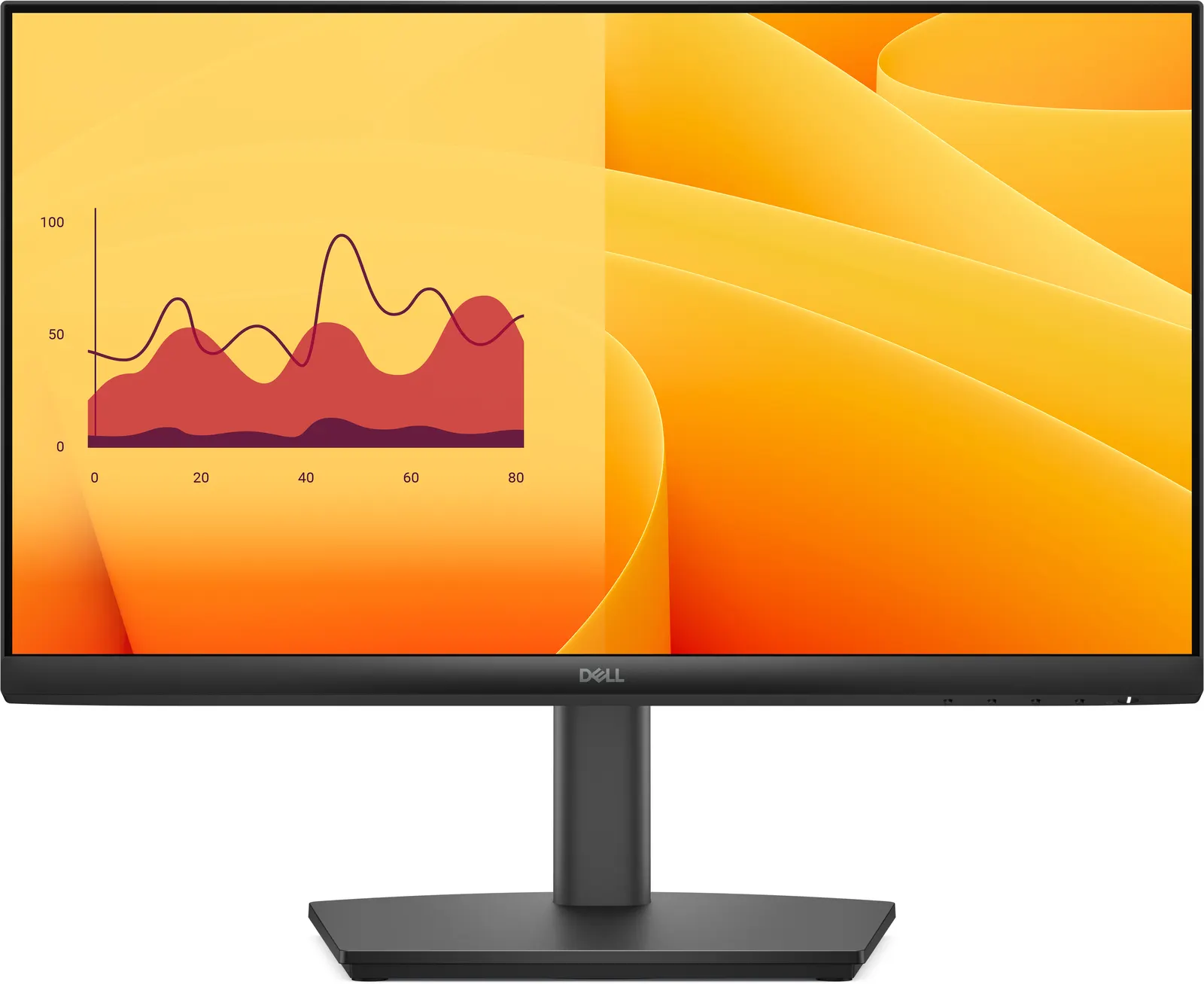 DELL monitor 21.5" E2225HSM D-Sub, HDMI, DP, MM, VA, 100Hz, Pivot