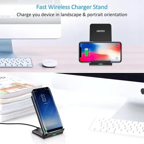 Choetech T524-S 10W Fast Wireless Charging Stand