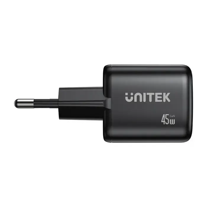 P1129A-EU, UNITEK, Power Supply, 45W 2-Port Wall GaN Charger.