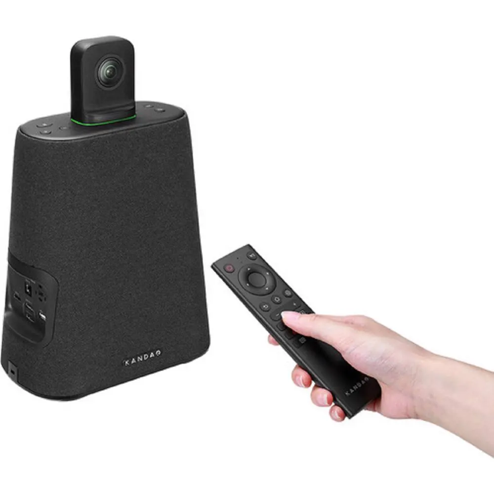 საკონფერენციო კამერა Kandao MT1002, 4K, USB-C, USB, RJ45, HDMI, BT, WiFi, Meeting Ultra Standard, 360° All-in-one AI Conference Device, Black