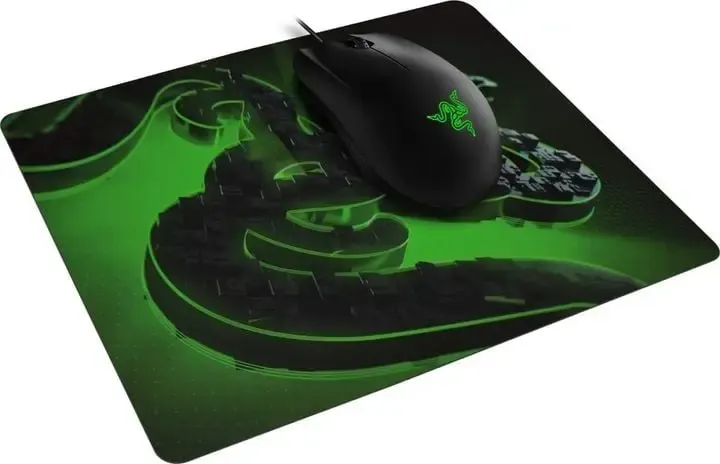 Razer, Abyssus and Goliathus, Mouse + Pad, Black