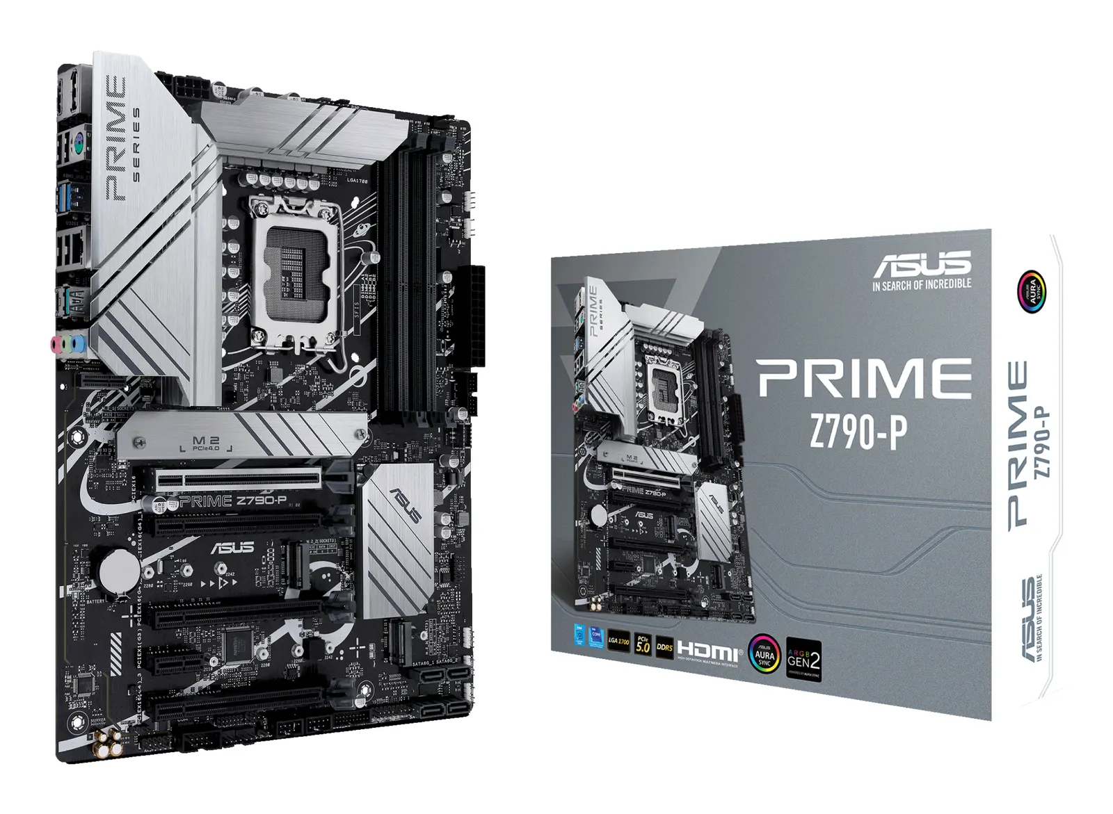 ASUS Motherboard PRIME Z790-P s1700 Z790 4xDDR5 M.2 HDMI DP ATX