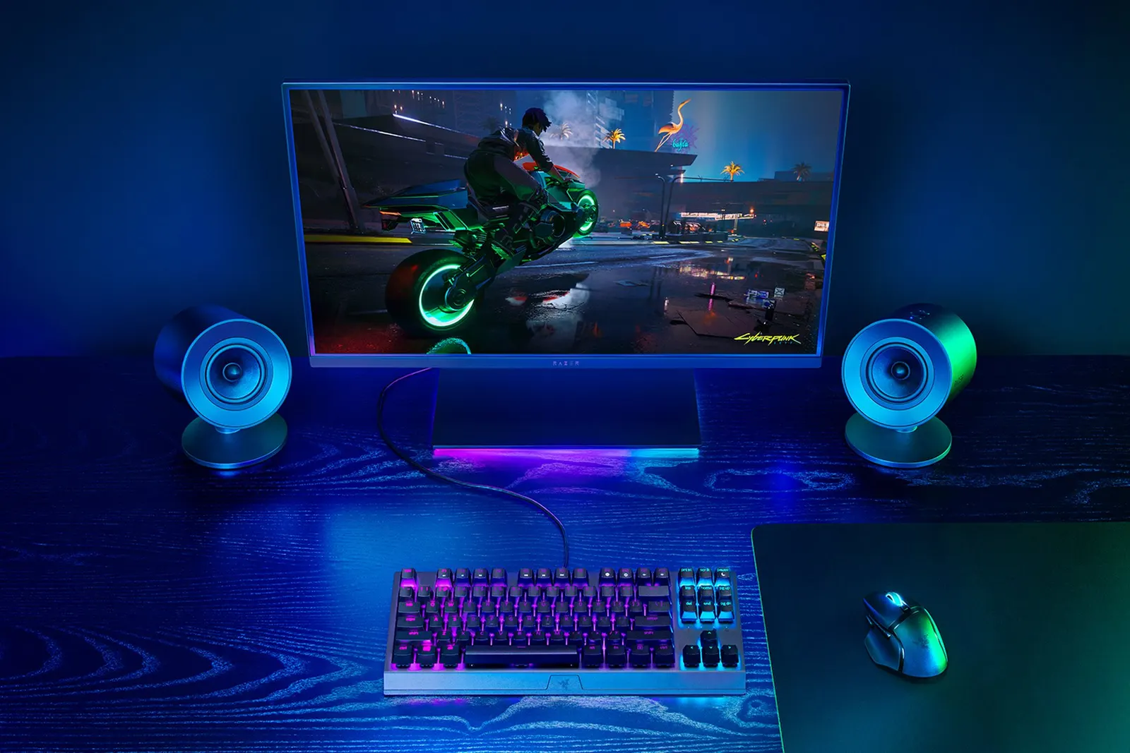 დინამიკი Razer Multimedia speaker Nommo V2 X 2.0, USB-A/BT, black