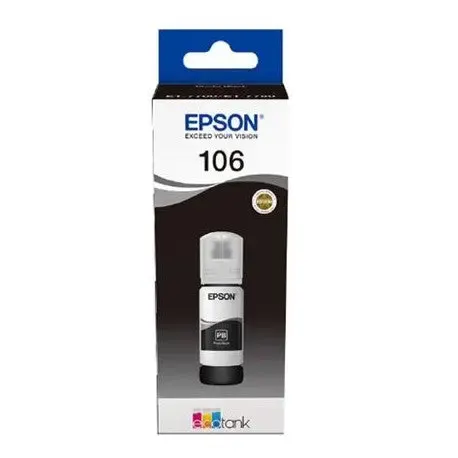 EPSON, 106 Photo Black Ink Bottle C13T00R140
