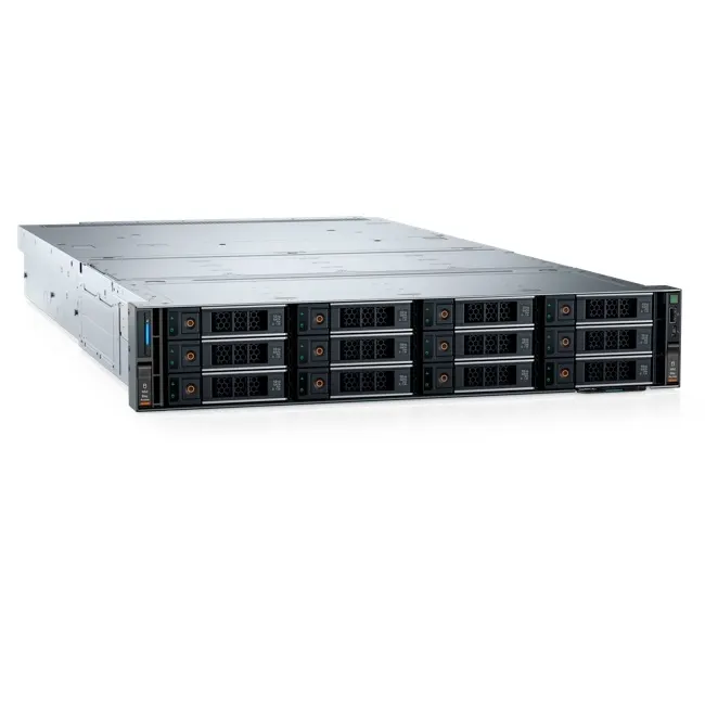 სერვერი DELL PE R760XD2/ 28x3.5/ 1x4510/ 1x32GB 5600MT/s/ 25x16TB 7.2K/ H755/ 2x1GbE/ iDRAC9, Ent/ Rails/ 2x1100W/ 3YW w/o HDD