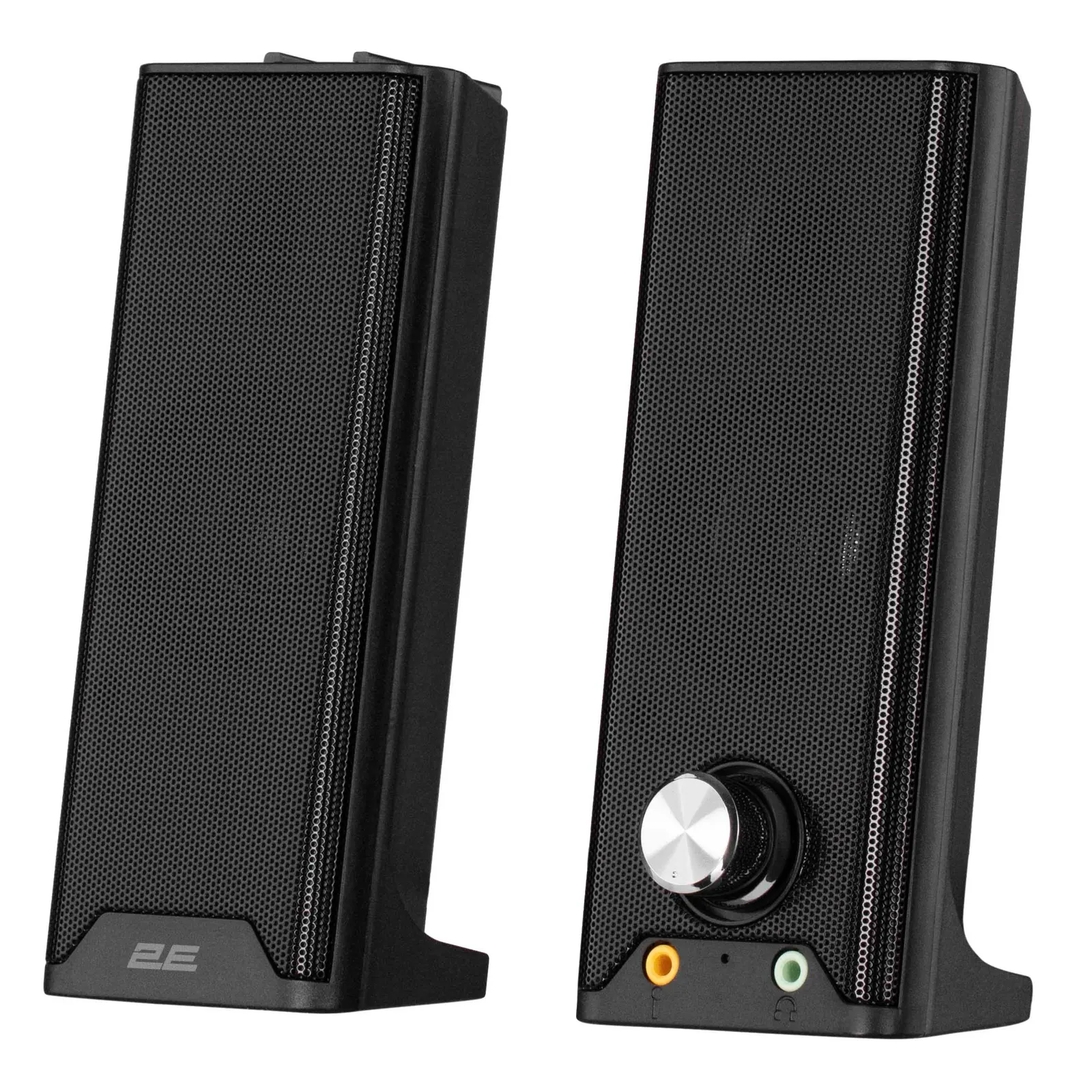დინამიკი 2E Personal Computer Speaker PCS203, 2.0, USB, Metal Black