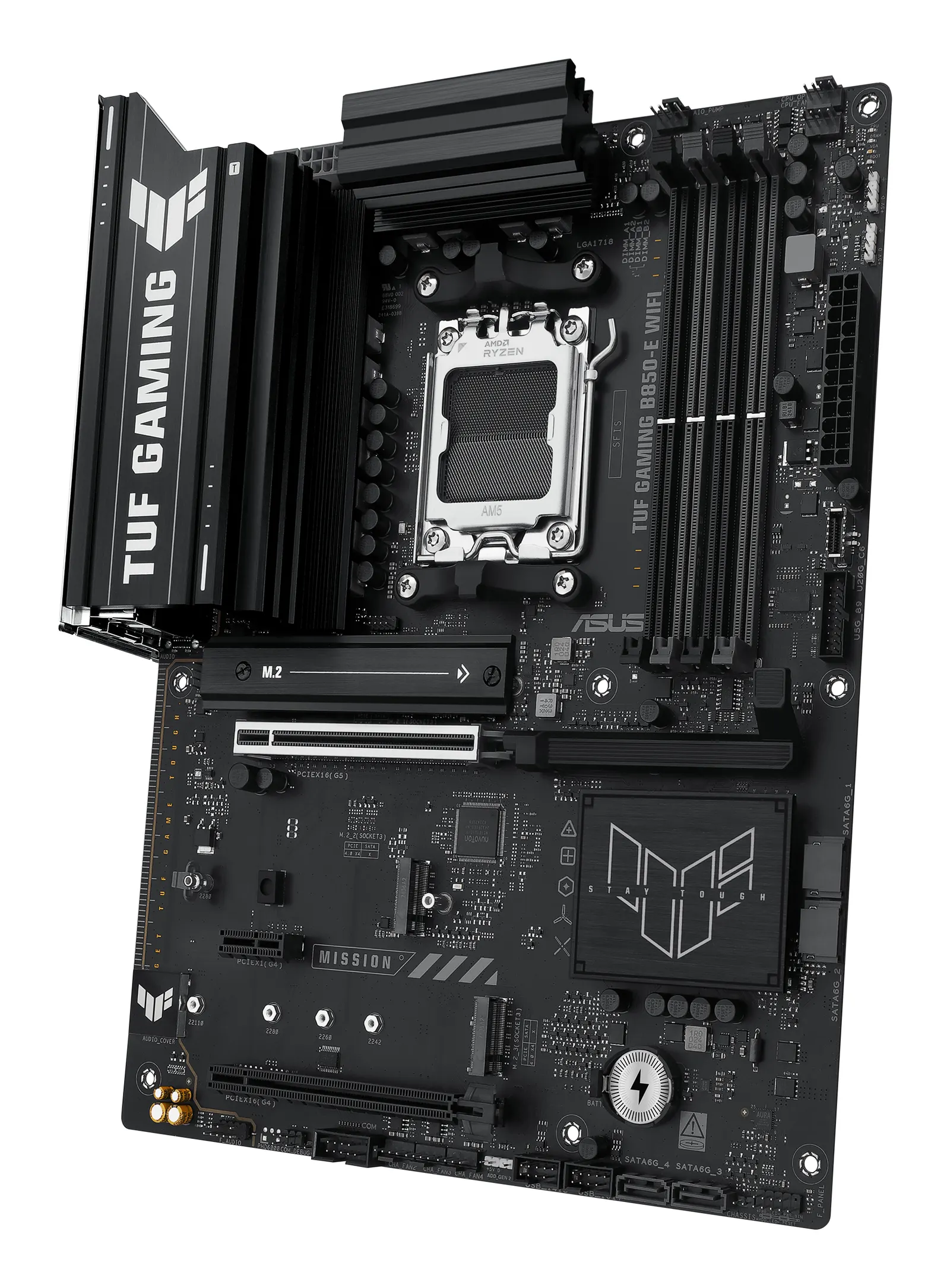 დედაპლატა ASUS Motherboard TUF GAMING B850-E WIFI sAM5 B850 4xDDR5 M.2 HDMI DP WiFi BT ATX