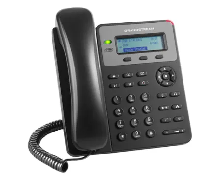 IP ტელეფონი Grandstream GXP1615, PoE Small-Medium Business HD IP Phone, 2 line keys with dual-color LED, dual switched100M/100M Ethernet ports, (with power supply