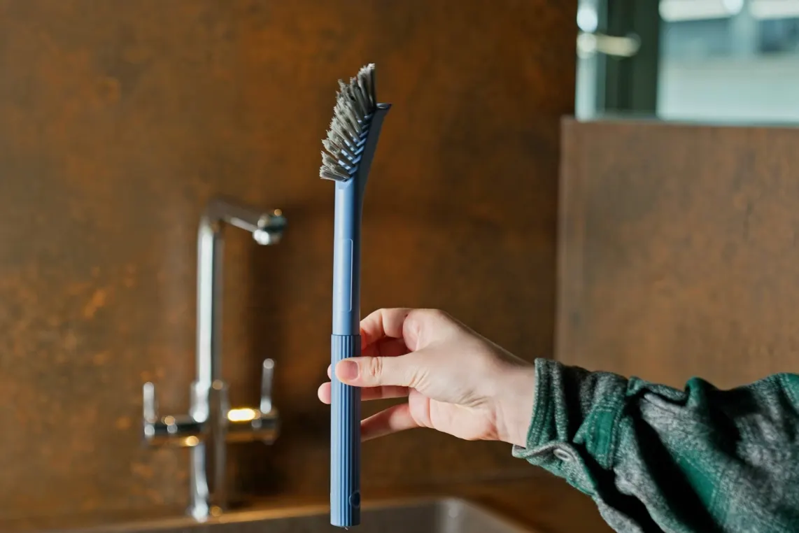 ჯაგრისი Ardesto Washing brush 31.3x2.2x6.5cm, plastic, blue