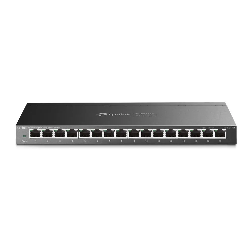 TP-Link, TL-SG116E, 16-Port Gigabit Easy Smart Switch