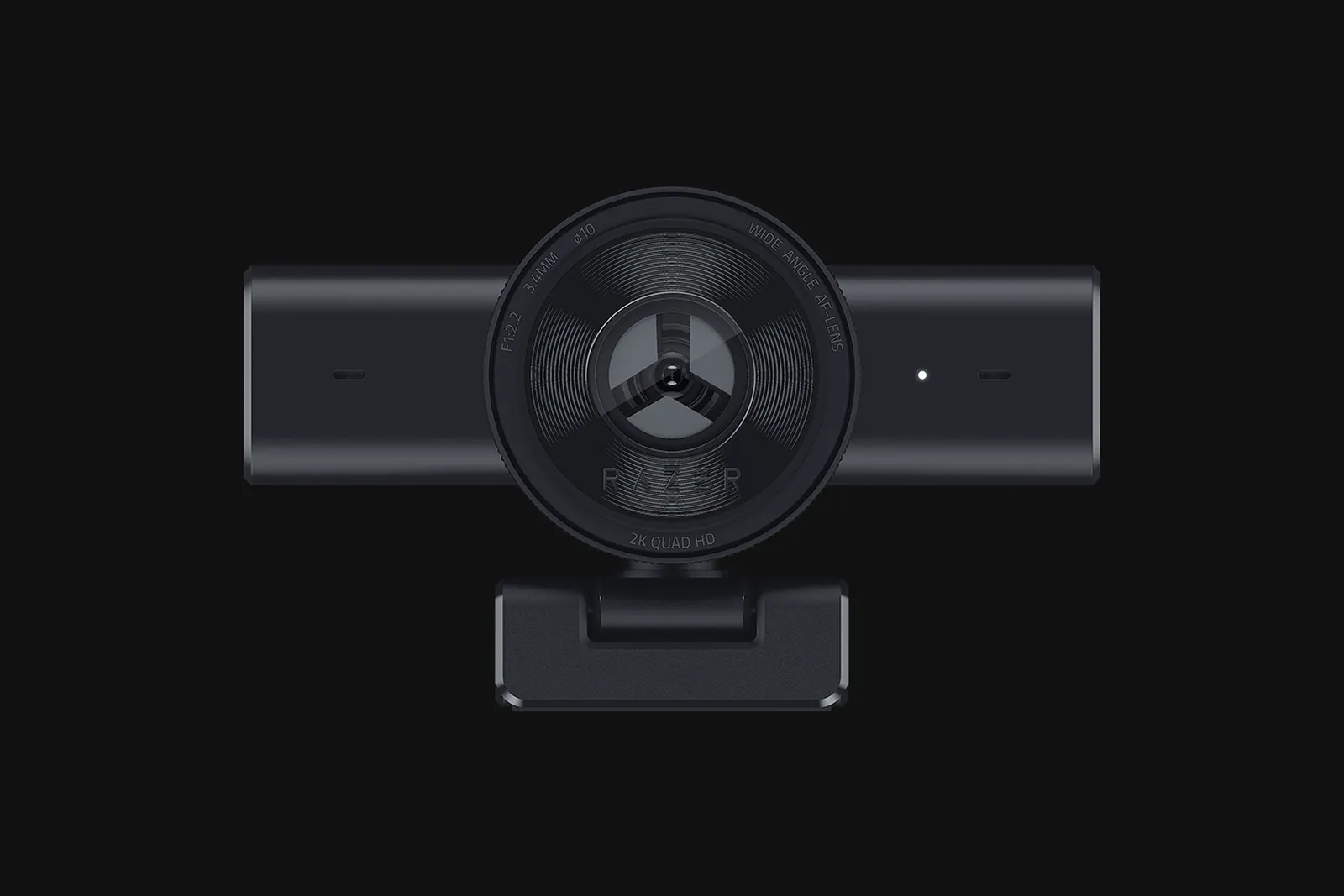 ვებკამერა Razer Webcam Kiyo V2 X, FullHD, 60fps, auto focus, black