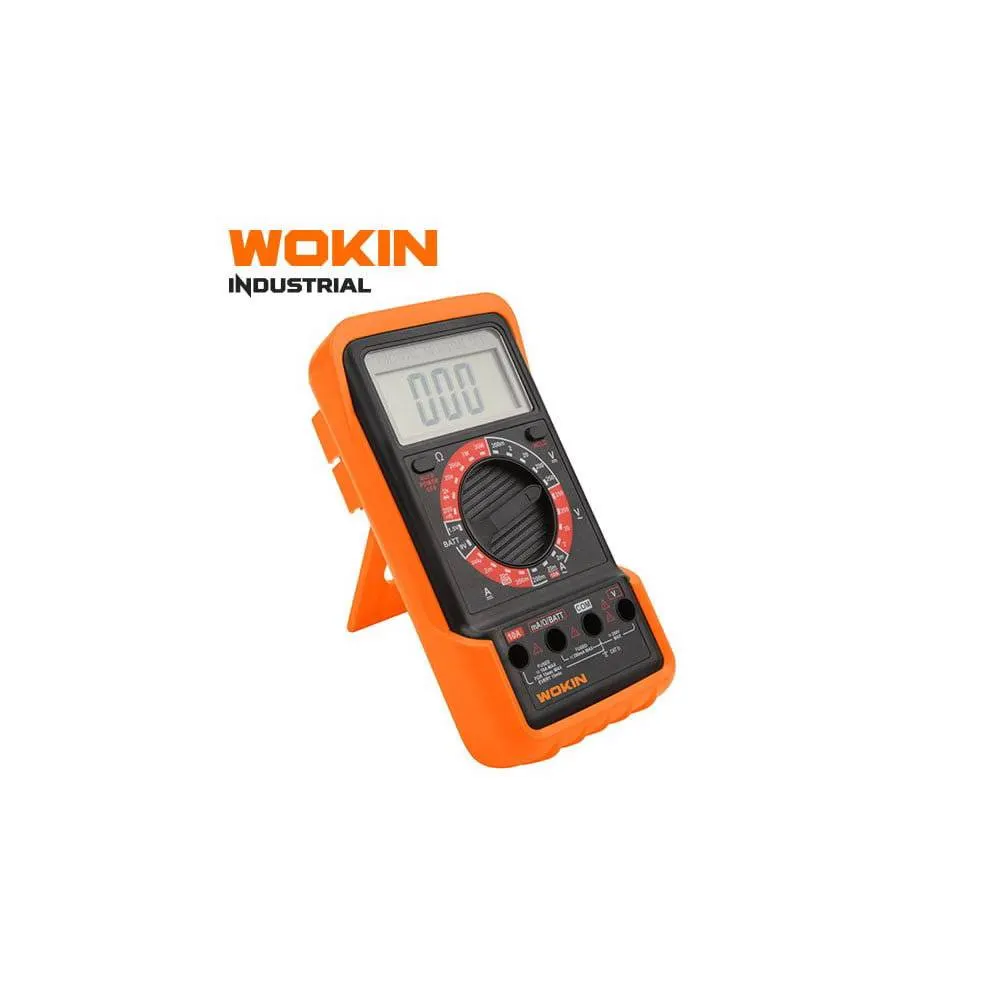 ციფრული მულტიმეტრი Wokin 551001, DIigital Multimeter, Black/Orange
