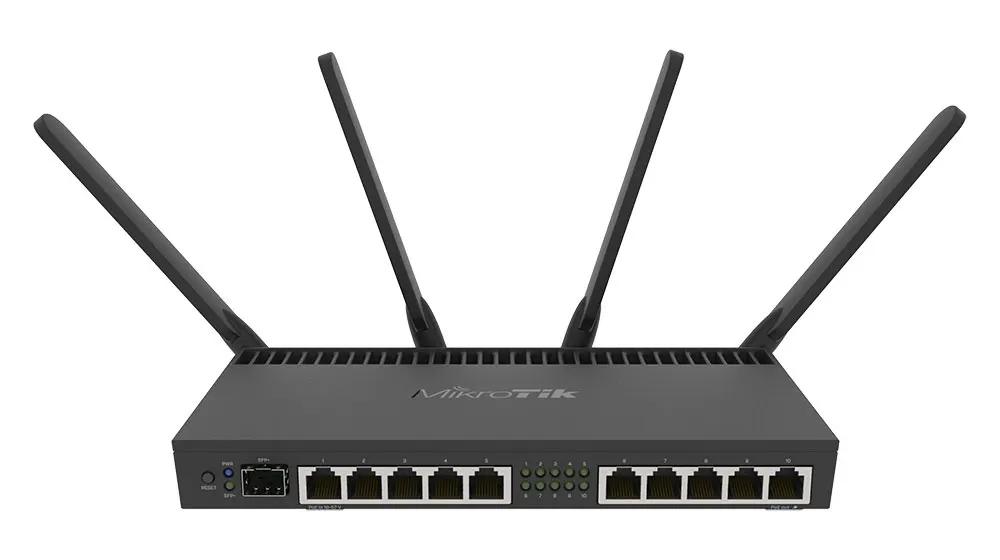WiFi როუტერი - RB4011iGS, MikroTik RB4011iGS+5HacQ2HnD-IN