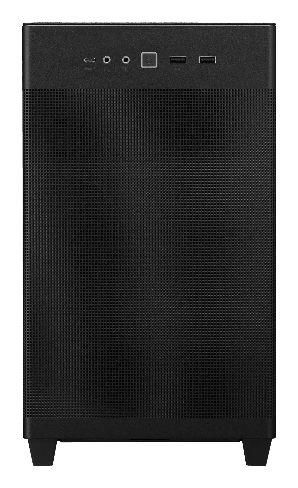 ქეისი ASUS Prime AP201 TG – Mini Tower | mATX/Mini-ITX | TG | 1×120mm Rear Fan | Mesh Panels | GPU 338mm | CPU Cooler 170mm | Top Radiator up to 360mm | Black