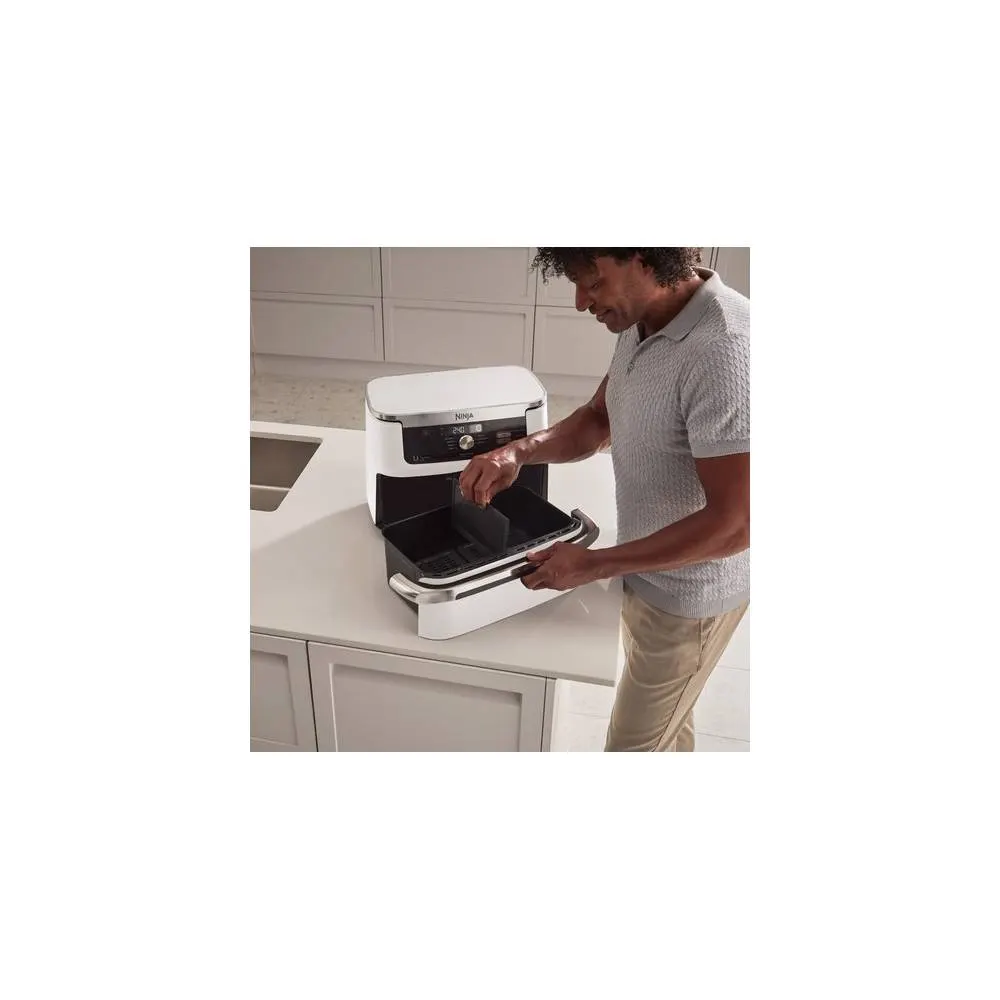 აეროგრილი Ninja AF500EUWH, 2470W, 10.4L, Air Fryer, White