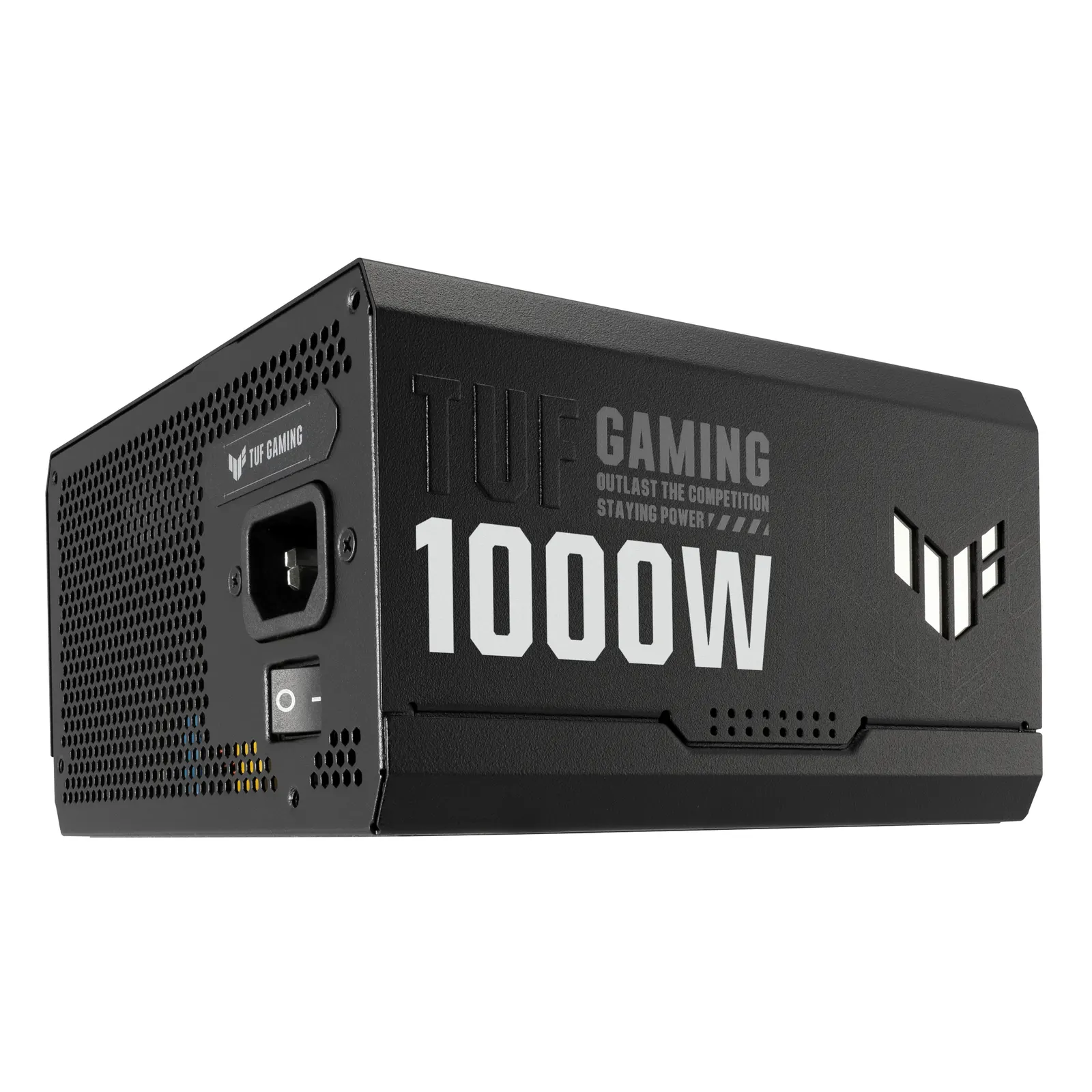 კვების ბლოკი ASUS TUF GAMING (1000W), >90%, 80+ Gold, 135mm, 1xMB 24pin(20+4), 2xCPU 8pin(4+4), 4xMolex, 5xSATA, 4xPCIe 8pin(6+2), TUF-GAMING-1000