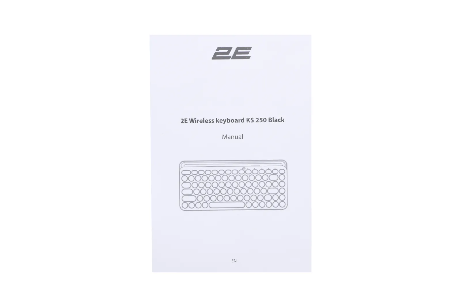 Keyboard 2E KS250 WL BT Black