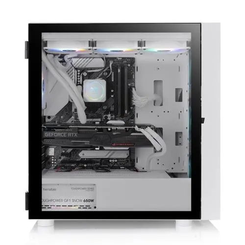 ქეისი Thermaltake, H570 TG ARGB Snow Case White.