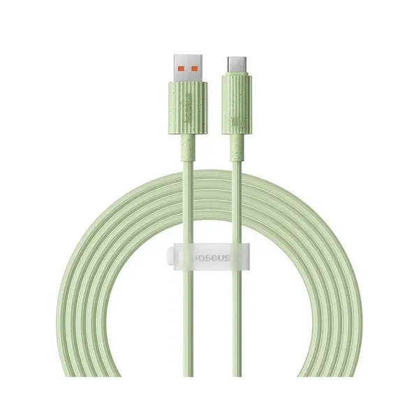 Type-C კაბელი Baseus Habitat USB-A to USB-C 2m Green