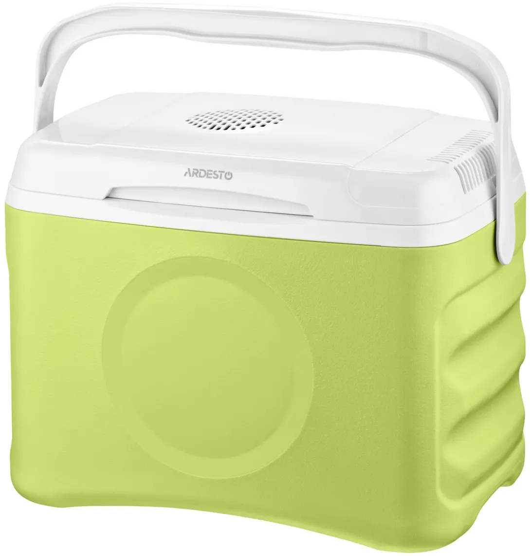 ARDESTO travel refrigerator, 2in1, 21l, 220/12V, heating 55°C, cooling 18-20°C, USB port, 4.3kg, light green