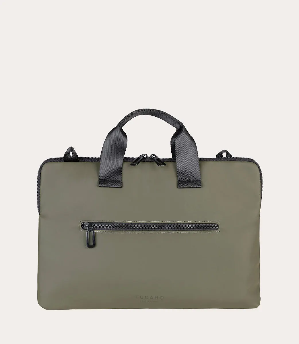 ნოუთბუქის ჩანთა Tucano GOMMO SUPER SLIM LAPTOP BAG 15"/16", MILITARY GREEN