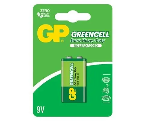 ელემენტი GPPVCF9VG006, GP, Battery, 9.0V.
