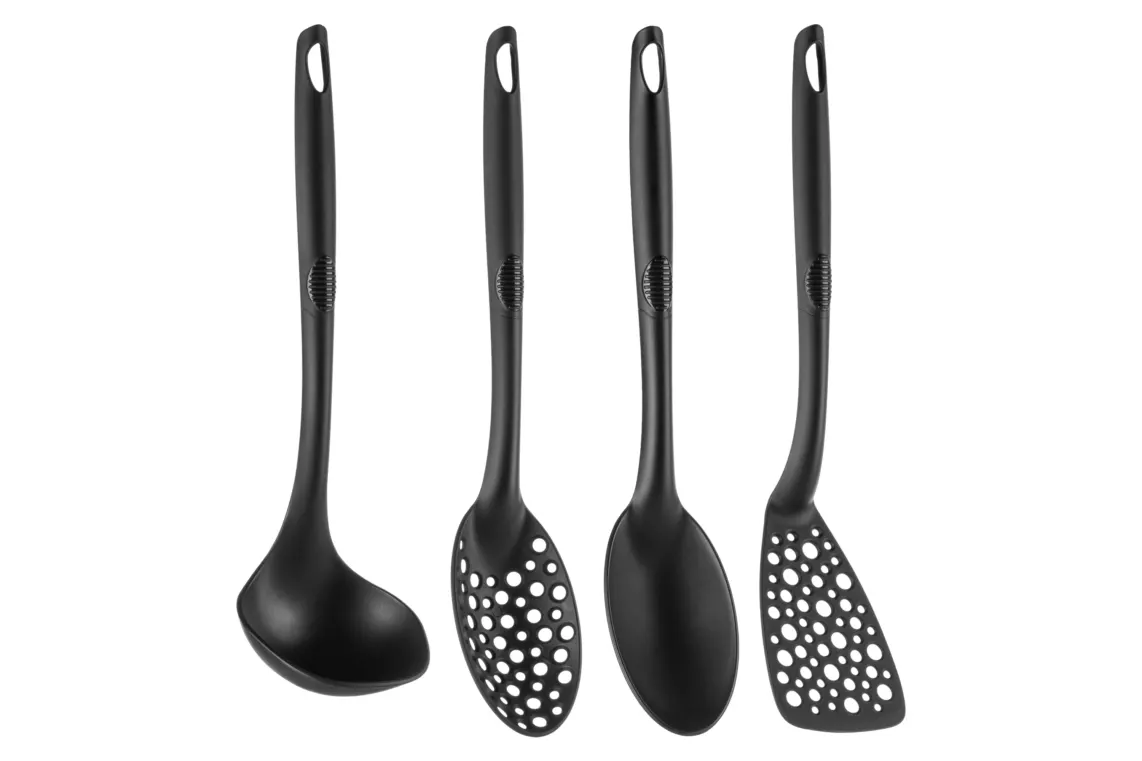 Ardesto Kitchen utensils set Gemini Gourmet, 4pcs, plastic, black