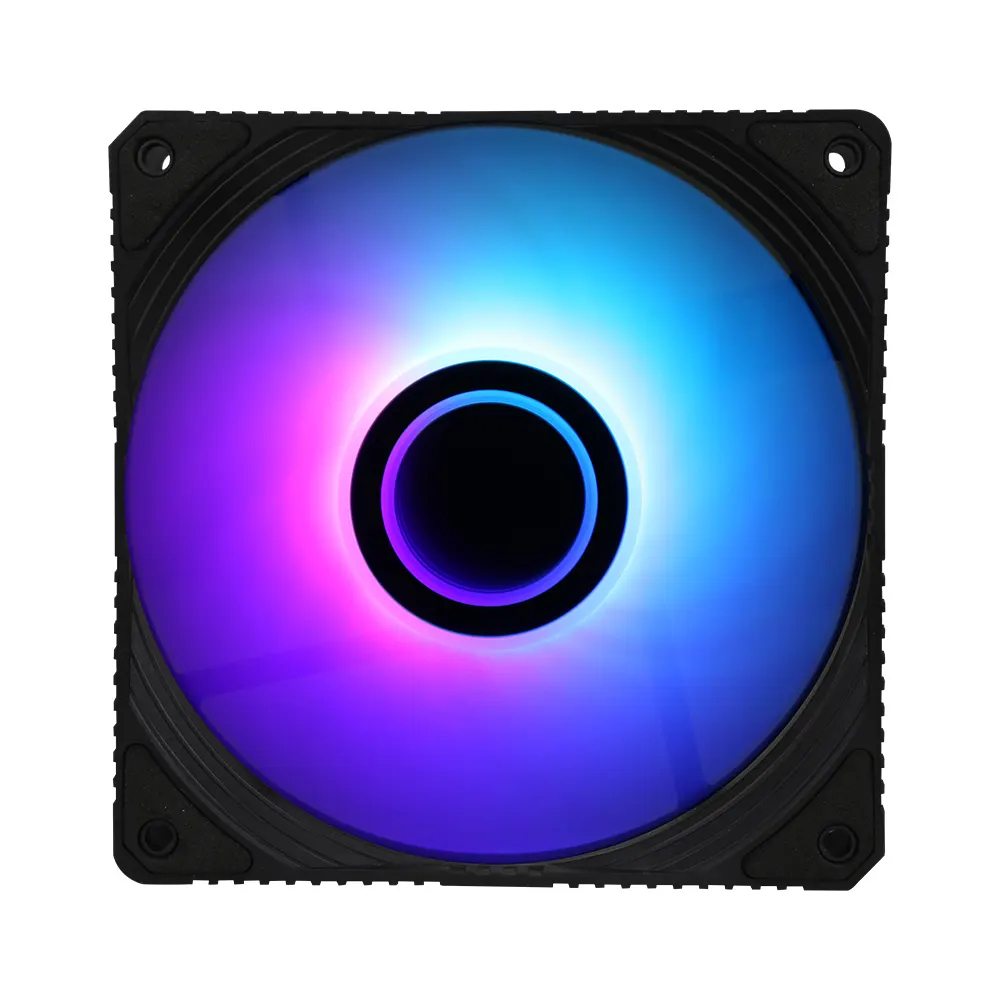 ქეისის ვენტილატორი 2E GAMING Case Fan Air Cool Infinity ACF120IW-ARGB, 120mm, 1200rpm, 3pin, 3pin +5VARGB, 23dBa, black