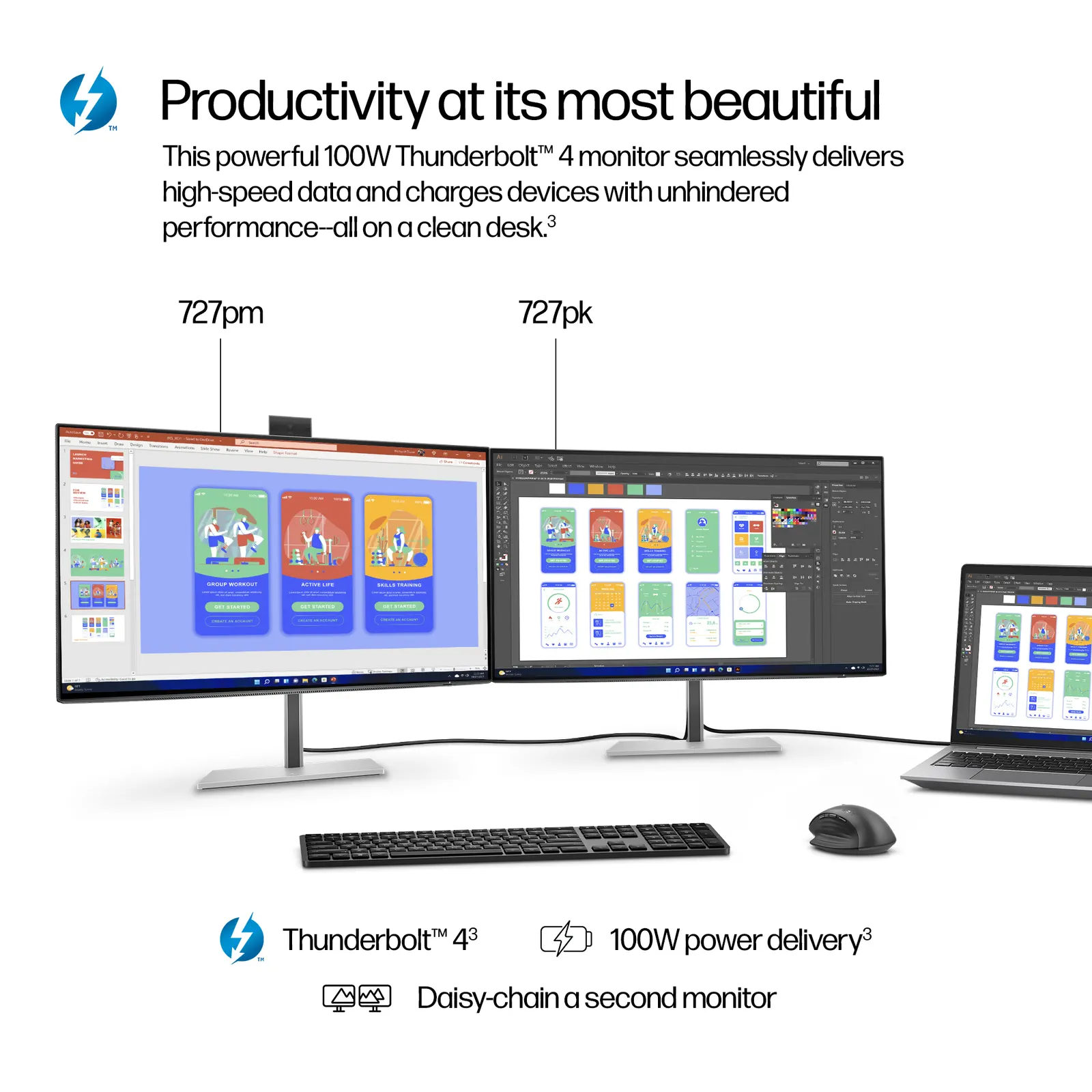 HP S7 Pro 727pk 27" IPS 4K Silver