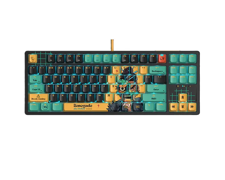 კლავიატურა A4tech Bloody AT87 Alpha Optical Switch Keyboard Renegade