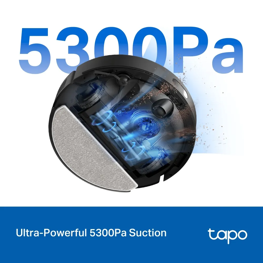 რობოტი მტვერსასრუტი TP-Link Tapo RV30 Max Plus Robot Vacuum