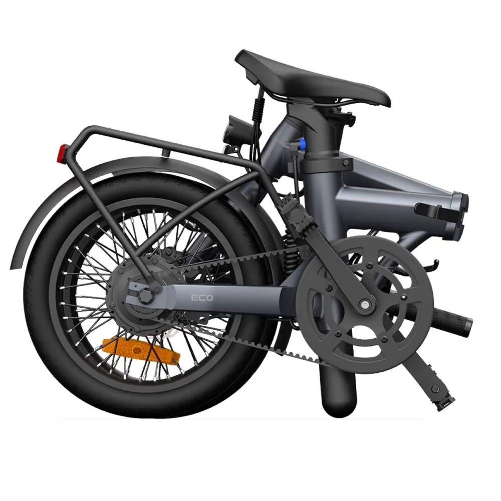 ADO Eco 16, 350W, Smart APP, Folding Electric Bike, 25KM/H, Grey