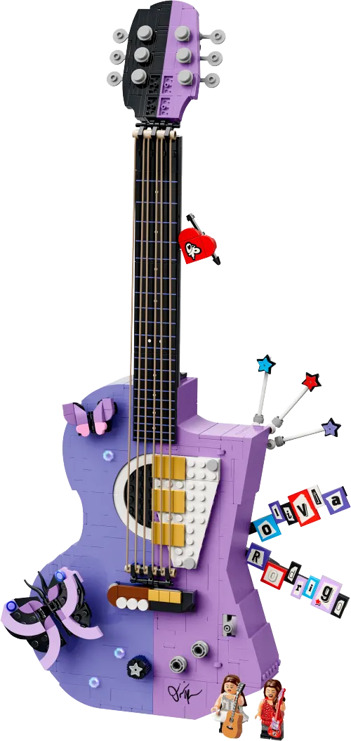 კონსტრუქტორი LEGO Olivia Rodrigo's Dual Guitar 43031