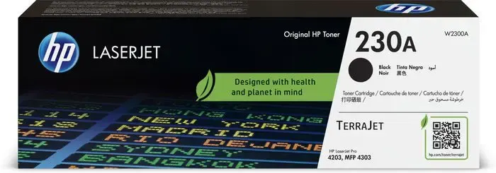 230A HP Toner Cartridge, Black W2300A