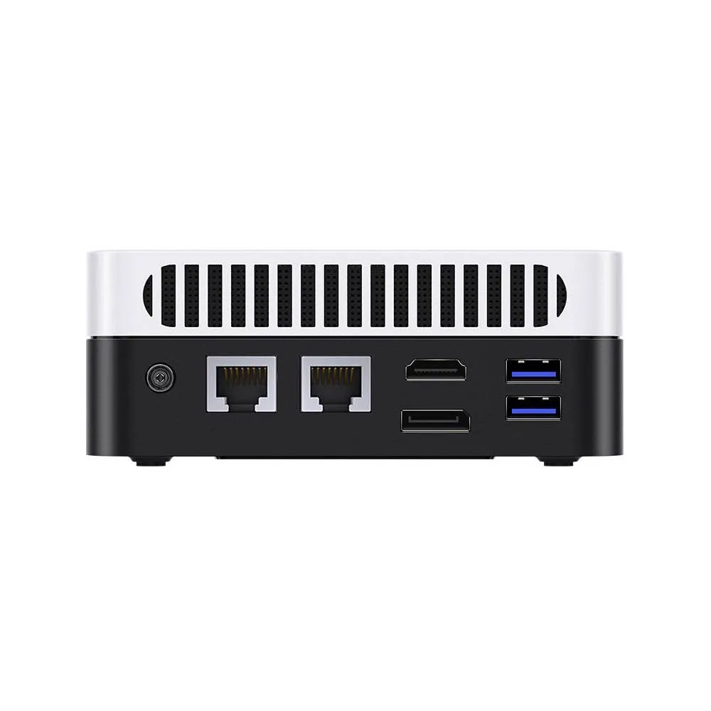 Mini PC Chuwi LarKBox X, i3-1220P, 8GB, 256GB SSD, Integrated, W11H, Black/White