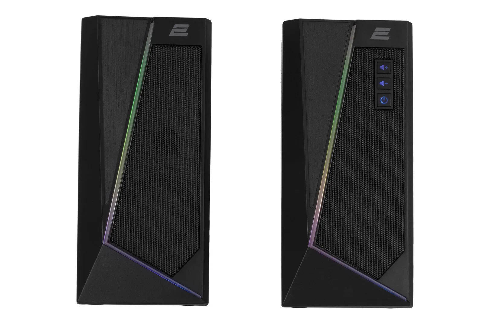 დინამიკი 2E Multimedia speaker PCS233 RGB, 2.0, USB, Black