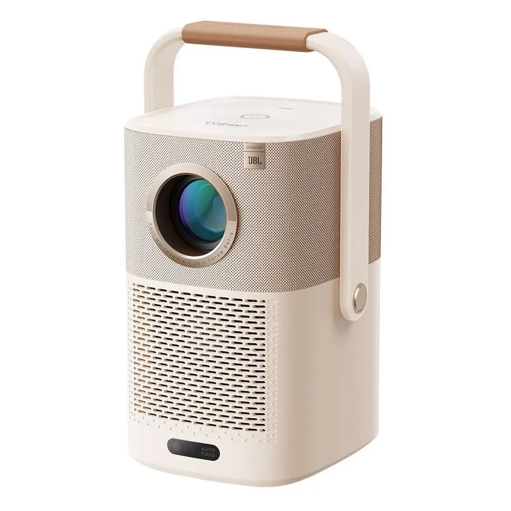 Yaber T2Plus, LCD Projector, FHD 1920x1080, 450Lm, JBL Speakers, Beige