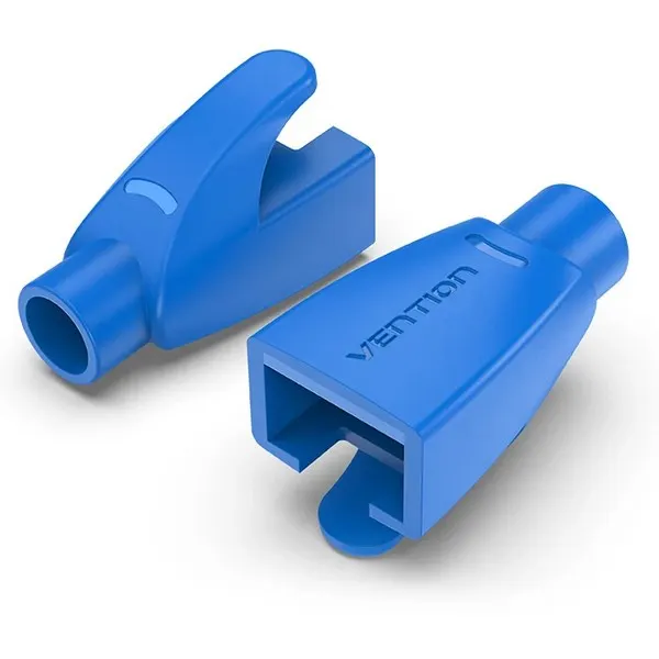 კონექტორი VENTION RJ45 Strain Relief Boots 100 Pack Blue